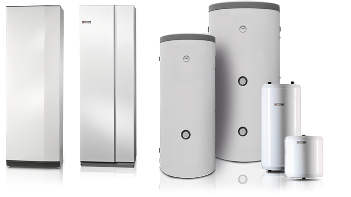 Billede af sortiment af akkumuleringstanke