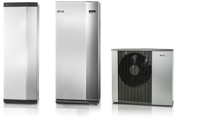 Billede af sortiment af luft-til-vand varmepumpe